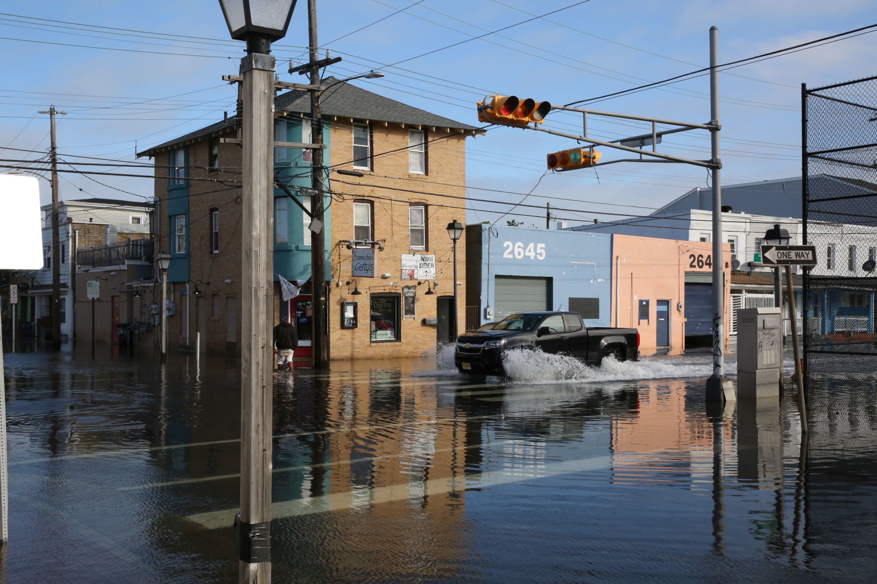 Flooding in Chelsea Friday